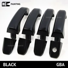 2020-2025 Silverado Front & Rear Door Handle Black GBA