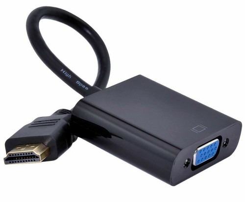 VGA To HDMI Adapter Cable Male to Female Audio Video Converter For Computer - Picture 9 of 9