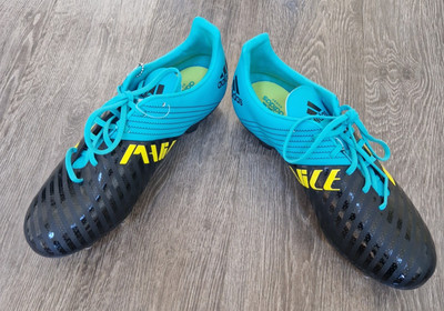 Adidas Malice Herren/Männlich Soft Ground Rugbyschuhe Größe 12 UK. Neu.