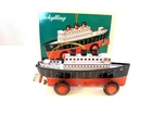 Vintage 1998 Tin Toy Ocean Liner Schylling Collectors Boat Xmas Ornament w/Box