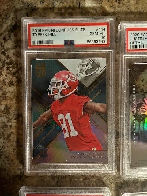 Tyreek Hill Panini Donruss Elite #144 Base