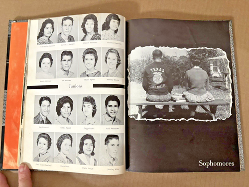 Vintage 1962 - The Panther - Medina Valley School Yearbook, Castroville TX - Picture 12 of 12