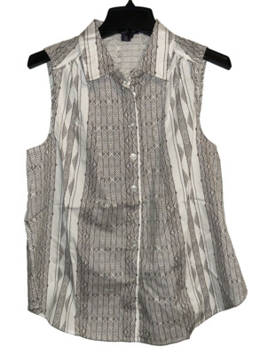 Roaman's 30-3212-5 Women's Button Tank Top, 12W