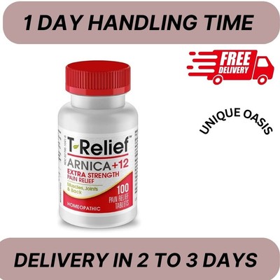 T-Relief Arnica +12 Extra Strength 100 Tablets