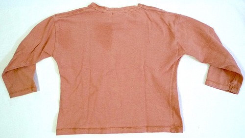 Zara Kids Lachsrot Henley Mini-Waffel Strick Tasche Langarm Shirt (2-3 Jahre) - Bild 13 von 13