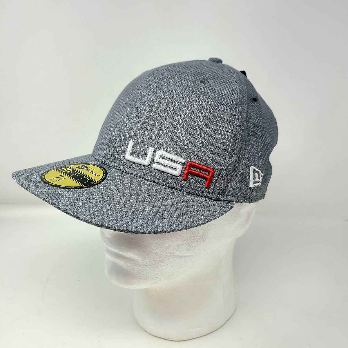 Ryder Cup Team USA 2016 New Era Golf 59Fifty Hat Cap Gray Sz