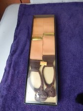 POLO Ralph Lauren suspenders PINK Vintage