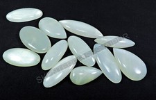 20-40 mm Natural White Moonstone Mix Shape AA  Loose Gemstone Wholesale Lot