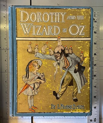 1st Edition 1908 DOROTHY AND THE WIZARD IN OZ By L. FRANK