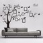thumbnail 3 - Family Tree Wall Decal Sticker Large Vinyl Photo Picture Frame Removable Black