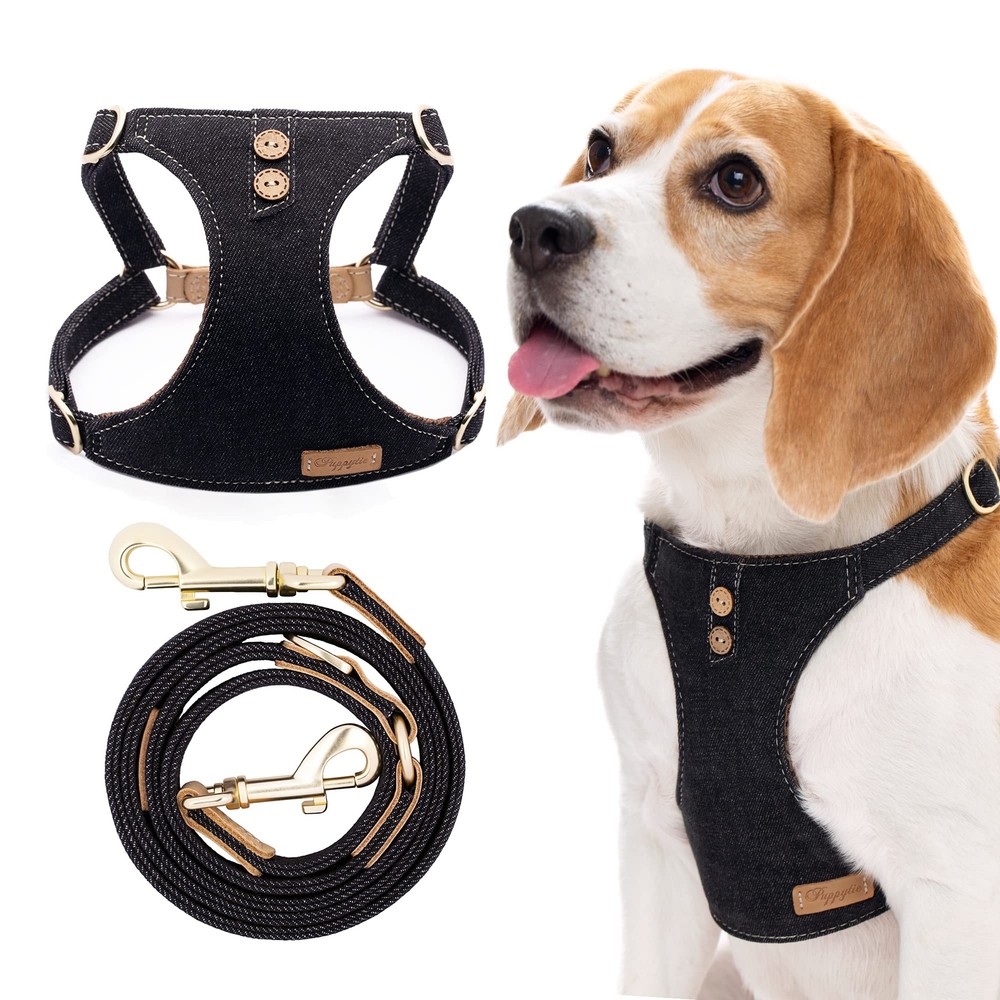 Dog Harness, No Pull Dogs Harness and Multi-Function Leash Set for Medium Dog...