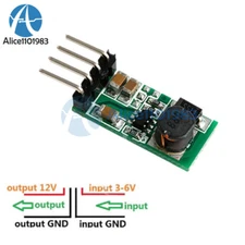DC 3.3V 3.7V 5V 6V to 12V Step-up Power Supply Boost Voltage Regulator Converter