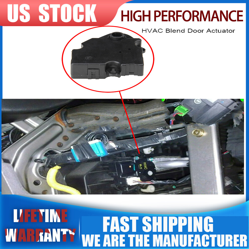AC A/C Heater Fan Air Vent Blend Door Actuator 604106 For GM Chevy