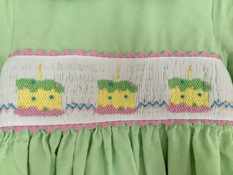 Vestido de cumpleaños Marmellata bordado y calado 4T Foto 3 de 4