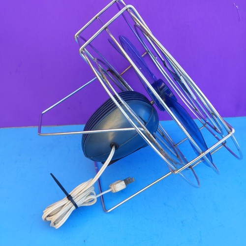 Westinghouse Vintage Electric FLIPPER FAN All Original Runs Blue AL101