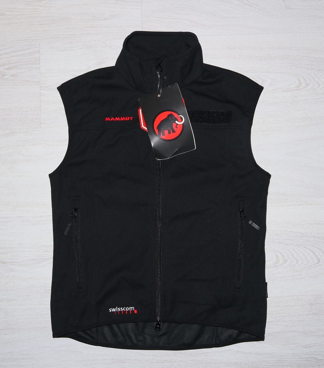 MAMMUT Womens Black GORE WINDSTOPPER Softshell Ultimate Vest 