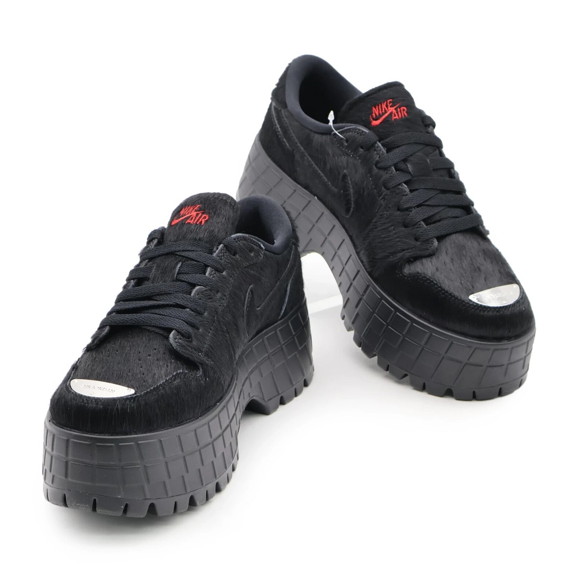 IB7210-006 Nike Air Jordan 1 Brooklyn Low Black (Women's) | eBay