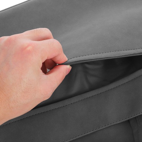 Laptop Sleeve Bag Laptop Case Pu Tote Bag Work Bag With Handle Travel Carrying - Afbeelding 5 van 12