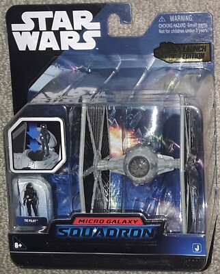 Star Wars Micro Galaxy Squadron TIE Fighter new sealed pilot unopened #0010