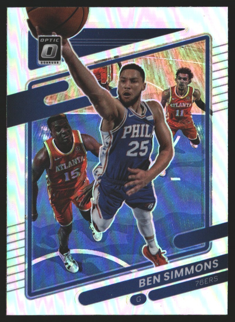 2021-22 Donruss Optic Holo Ben Simmons Philadelphia 76ers