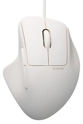 ELECOM SHELLPHA kabelgebundene Maus leise 5 Tasten + Neigung mittelgroß antib...