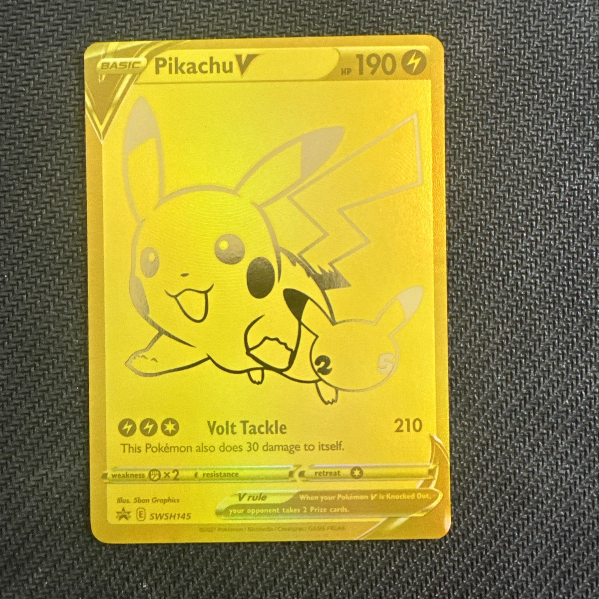 Pikachu V SWSH145 SWSH: Sword & Shield Promo Cards for sale | eBay