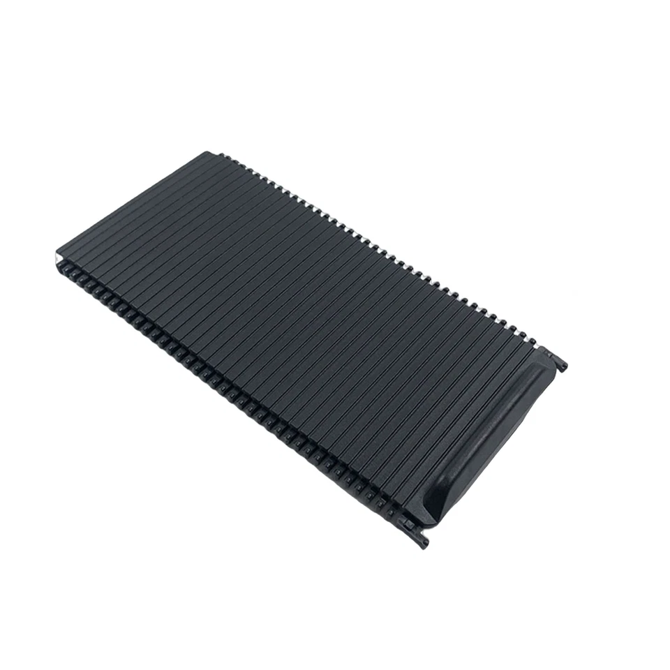 1x Cubierta de rodillo portavasos consola central delantera negra para VOLVO V40 2013-2019 Foto 2 de 4