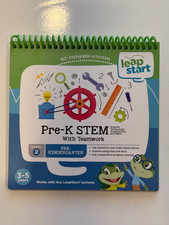 LeapFrog LeapStart Pre-Kindergarten Activity Book: Pre-K STEM New Science Tech