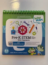 LeapFrog LeapStart Pre-Kindergarten Activity Book: Pre-K STEM New Science Tech