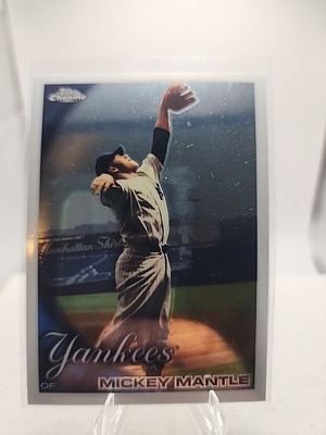 2010 Topps Chrome - #7 Mickey Mantle