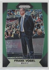 2017-18 Panini Prizm Green Prizm Frank Vogel #80 3l9