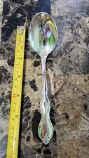 👌 MID-CENT c1964 CAMELOT🏰 AKA MELODY🎶  SILVERPLATED SAUCE SPOON/ LADLE 🤎