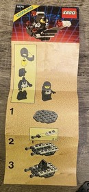 Lego 1875 Meteor Monitor 100% Complete with Instructions Blacktron Space 1990 