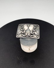 Georg Jensen Sterling Silver Belt Buckle No 68