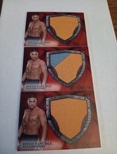 Diego Sanchez 2014 Bloodlines Ruby Jumbo Relic Lot Of 3
