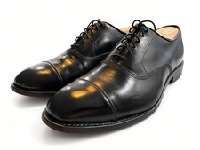 Allen Edmonds Park Avenue Mens Dress Shoes 12D Black Cap Toe USA Vintage