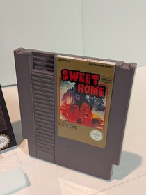 Sweet Home USA English Translation Nintendo NES NTSC w/ Box + Foam Block Horror