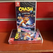 Activision Crash Bandicoot 4 It's About Time Nintendo Switch Game Brand New
