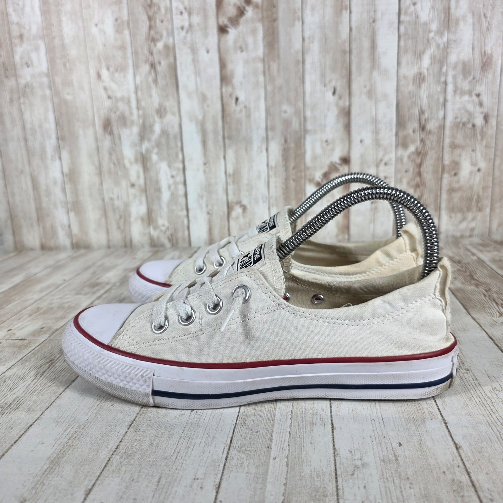 Converse Chuck Taylor All Star Shoreline Sneakers White Low Top Women's Size 7 thumbnail 2