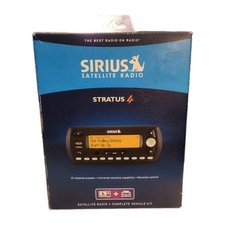 Sirius Stratus 4 Dock  Play Satellite Radio Receiver  Vehicle Kit new SV4TK1