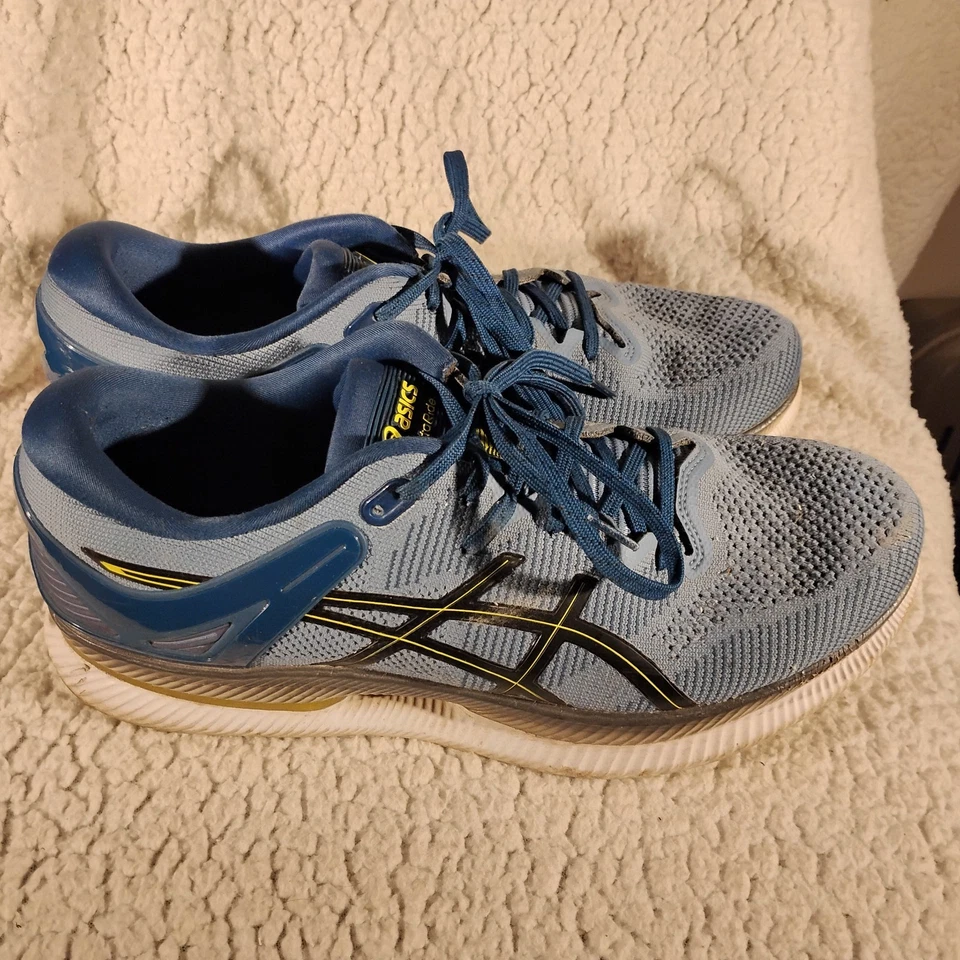 Asics MetaRide shoes mens 13 blue running 1011A142 sneakers flyte foam - Image 3 of 4