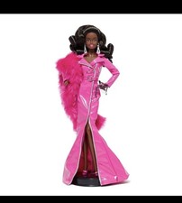 Barbie Moschino Collector Limited Edition Doll African American Pink Outfit 12"
