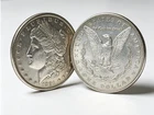 1891  S Morgan Silver Dollar $1 --There's some color variation.
