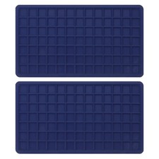 2 Pcs Iron Insulation Pad Ironing Mat Storage Heat Protection Flat Home Rest