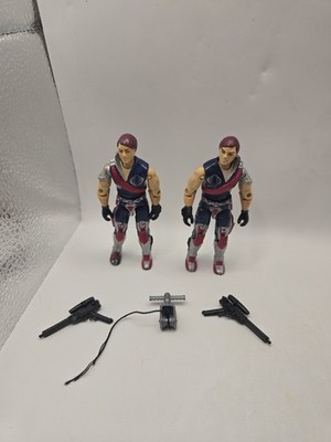 1985 Gijoe Cobra Crimson Guard Evil Twins ( Tomax & Xamot ) 100% Complete !