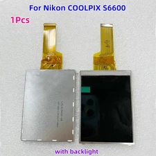 Camera LCD Screen Display Panel Monitor for Nikon COOLPIX S6600 Repair Part
