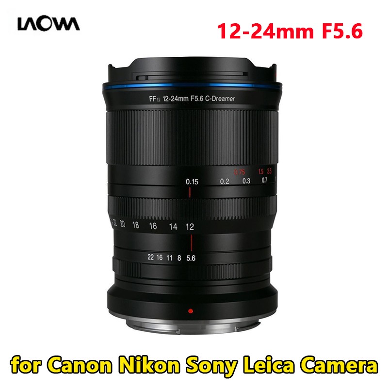 Laowa 12-24mm F5.6 Full Frame Wide Angle Lens for Canon Nikon Sony