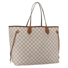 Borsa tote Louis Vuitton Damier Azur mai completa GM N41360 LV originale 168134