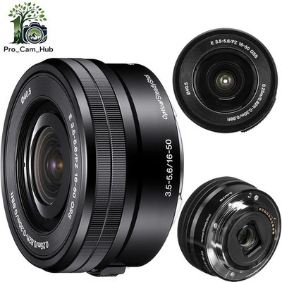Sony E PZ 16-50mm f/3.5-5.6 OSS Lens for Sony E-Mount Cameras Black