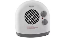 SAVE 40% Bush 2kW Flat Fan Heater (2434)